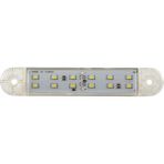 Ledshop Dekoratif 12 LED Çift Sıralı Beyaz 12-24 V 10 Adet 13 cm
