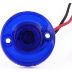 Ledshop Mini Round Yuvarlak LED Lamba Tek LED Su Geçirmez 12/24 Volt