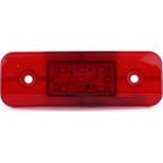 Ledshop Side Marker Lamba 12 - 24 V 9'li LED 5 Adet - Kırmızı