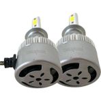 Ledsper 8000K Beyaz Ekt Ledsper LED Xenon Şimşek Etkili(Led Far Ampulü) H1