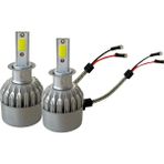 Ledsper 8000K Beyaz Ekt Ledsper LED Xenon Şimşek Etkili(Led Far Ampulü) H3