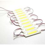Ledwell Beyaz 10 Adet Cob Ledli Mercekli Modül Led