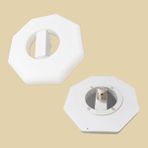 Ledx 40W E-27 Duylu Tavan Armatürü - Beyaz - 15000K - Beyaz