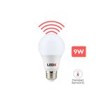 LEDX 9W Radar Sensörlü LED Ampül - Harekete Duyarlı Akıllı Ampül