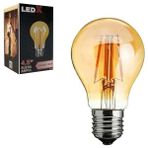 Ledx A-60 Kırılmaz Gövde 4,5 Watt Rustik Ampul - Şeffaf