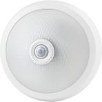 Ledx AL-S205 E27 Çift Duylu Hareket Sensörlü Beyaz Saç Gövde Cam Tavan Armatür 300X300X90MM - 15000K - Beyaz