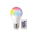 Ledx LED Ampul Uzaktan Kumandalı Renk Değiştirebilen Rgb + Beyaz Işık 9W E27 Duylu - 3 Adet