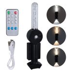 Ledx Yd-24060 Mıktanıslı Rgb Renkli Usb Şarjlı 800 Mah 3 Kademeli Işıklı Sensörlü Duvar Aplik
