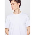 Lee Basic Erkek T-shirt, Beyaz, L Beden