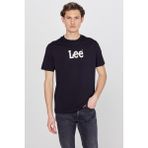 Lee Big Logo Erkek T-Shirt L2610100001 Black - Siyah - M