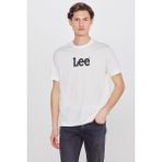 Lee Big Logo Erkek T-Shirt L2610100102 Off White - Gloss White