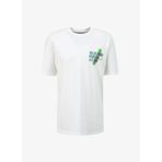Lee Bisiklet Yaka Beyaz Erkek T-Shirt L241331100 Loose Fit T-shirt