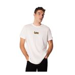 Lee Bisiklet Yaka Beyaz Erkek T-Shirt L241521100 Beyaz T-Shirt L241521, White, XXL