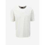 Lee Bisiklet Yaka Beyaz Erkek T-Shirt L241571100 Loose Fit T-Shirt - M