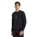 Lee Bisiklet Yaka Erkek Sweatshirt Siyah L
