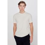 Lee Bisiklet Yaka Erkek T-Shirt L2610123614 - Bej - M