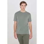 Lee Bisiklet Yaka Erkek T-Shirt L2610126801 - Haki - XL