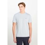 Lee Bisiklet Yaka Erkek T-Shirt L60UFQ475 - Gri - M