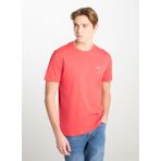 Lee Bisiklet Yaka Mercan Erkek T-Shirt ML60UFQ512 Regular Fit Patch Logo