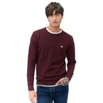 Lee Bisiklet Yaka Regular Fit Düz Kazak, 3XL, 5002775789, Şarap, Erkek