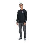 Lee Bisiklet Yaka Siyah Erkek Sweatshirt L232294001 Siyah Regular Sweatshirt, M M