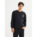 Lee Bisiklet Yaka Siyah Erkek Sweatshırt L2520361001 Siyah Sweatshirt