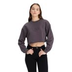 Lee Bisiklet Yaka Sweatshirt Kadın Sweatshirt, Siyah, S