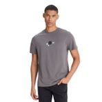 Lee Bisiklet Yaka T-shirt Erkek T-shirt, Antrasit, L