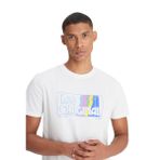 Lee Bisiklet Yaka T-shirt Erkek T-shirt, Ekru, L