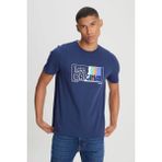 Lee Bisiklet Yaka T-Shirt Lacivert Erkek Kısa Kol T-Shirt - XL