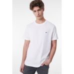 Lee Bisiklet Yaka Tişört Beyaz Erkek Kısa Kol T-Shirt - XL