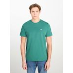 Lee Bisiklet Yaka Yeşil Erkek T-Shirt ML60UFQG26 Regular Fit Patch Logo
