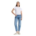 Lee Carol Kadın Jean Pantolon, Orta Mavi, 26/31