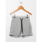 Lee Cooper 222 LCB 221001 Düz Gri Melanj London Bağlamalı Erkek Çocuk Şort