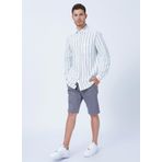 Lee Cooper 222 LCM 221010 Dory Slim Fit Gri Erkek Şort