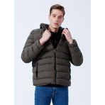 Lee Cooper 231 LCM 232001 GLORY Haki Erkek Kısa Şişme Mont