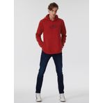 Lee Cooper 231 LCM 241015 Faust Kapüşon Yaka Kırmızı Erkek Sweatshirt