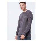 Lee Cooper 231 LCM 242006 RENZO O Yaka Baskılı Antrasit Erkek T-shirt