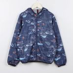 Lee Cooper 232 LCB 232002 Sail Mavi Desenli Erkek Mont