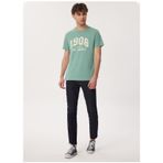 Lee Cooper 232 LCM 242042 Derek Bisiklet Yaka Mint Erkek T-shirt