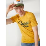 Lee Cooper 232 LCM 242053 AGAINST Bisiklet Yaka Safran Erkek T-shirt