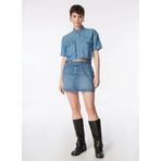 Lee Cooper 242 LCF 126003 Morcella Mavi Kadın Mini Etek