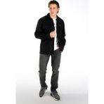 Lee Cooper 242 LCM 231003 Siyah Newkar Erkek Dokuma Ceket