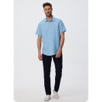 Lee Cooper Andre Erkek Dokuma Gömlek Mınt - Yeşil