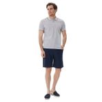 Lee Cooper Andy Gri Melanj Polo Yaka Erkek T-shirt