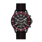LEE COOPER, ANTRASİT KASA, LACİVERT KADRAN, LACİVERT SİLİKON KAYIŞ, QUARTZ, MULTİFONKSİYON, 45MM, 5ATM, ERKEK KOL SAATİ, LC07210.099
