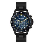 LEE COOPER, ANTRASİT KASA, SİYAH KADRAN, SİYAH SİLİKON KAYIŞ, QUARTZ, MULTİFONKSİYON, 45MM, 5ATM, ERKEK KOL SAATİ, LC07210.691