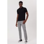 Lee Cooper Arch Polo Yaka %100 Pamuk Siyah Erkek T-shirt