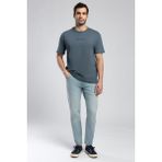 Lee Cooper Aylex Erkek %100 Pamuk O Yaka T-Shirt İndigo