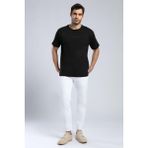 Lee Cooper Aylex Erkek %100 Pamuk O Yaka T-Shirt Siyah